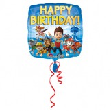 Balónek Paw Patrol šťastné narozeniny 43cm